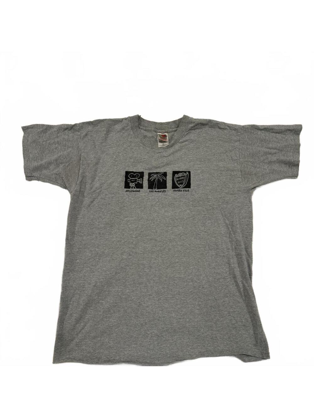 Vintage single stitch Hollywood Los Angeles Beverly Hills shirt